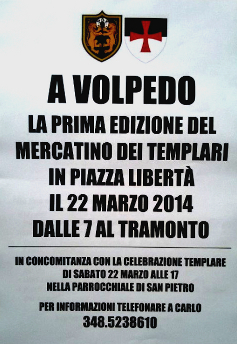 mercatino del 22 marzo a Volpedo